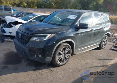 2019 Honda Passport Ex-L из США, поврежденный, VIN 5FNYF7H56KB005928